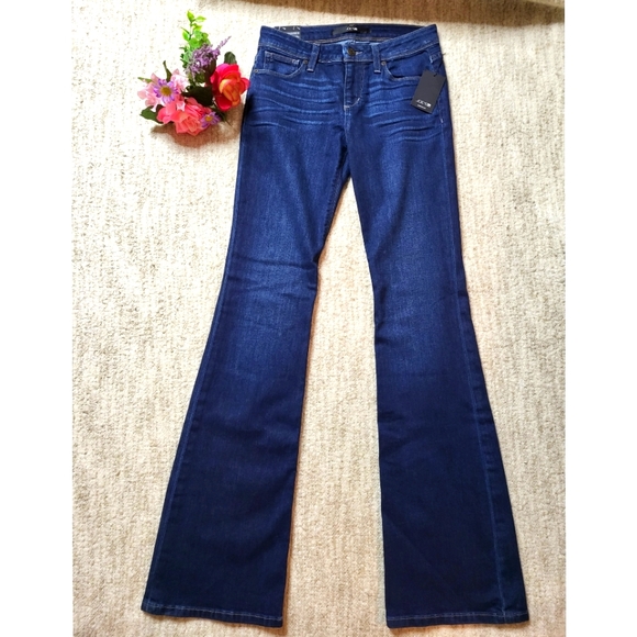 Joe's Jeans Denim - Joe's Jeans low-rise Flared boot cut dark premium denim